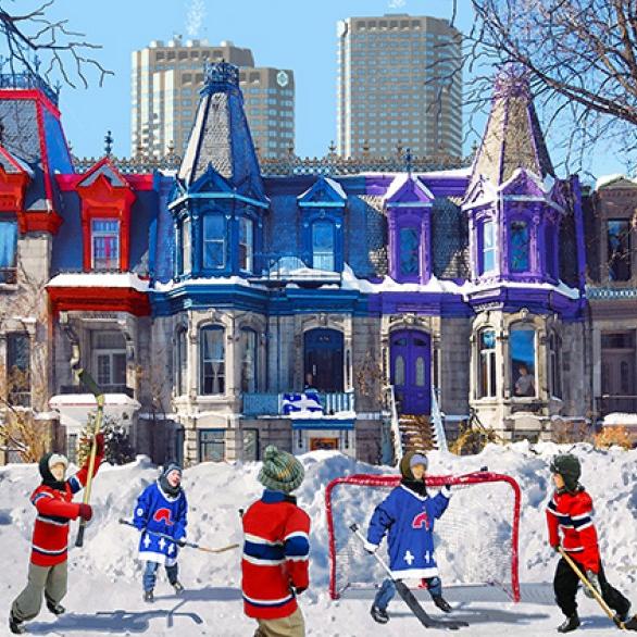 Jour d'Hiver sur le Plateau<br />
no.EA11