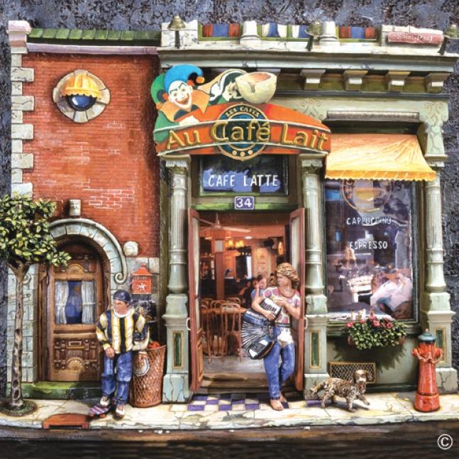 Au Café Lait IV no.104b