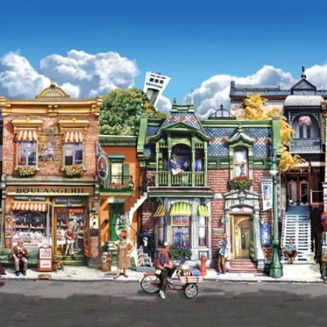 Escaliers de Montréal II<br />
no.MS12b